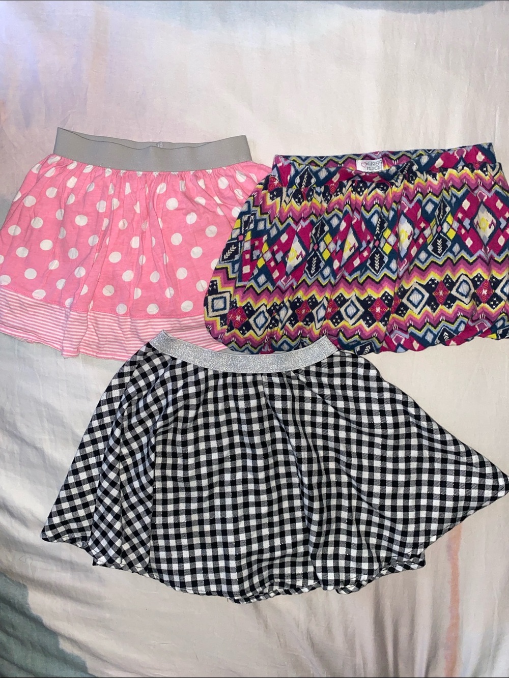 3 Girls Skirts Size 6/6X Used